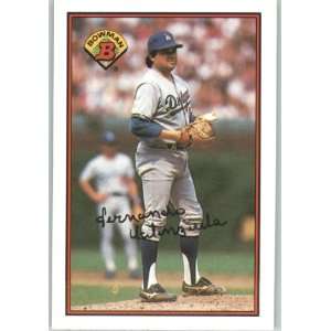  1989 Bowman # 337 Fernando Valenzuela Los Angeles Dodgers 