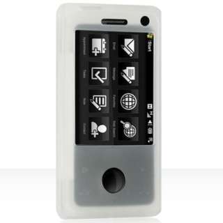 Silicone Skin Case COVER CLEAR for HTC FUZE TOUCH PRO  