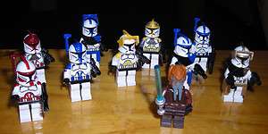   Star Wars Custom Limited Ed. Commanders Appo, Jet, Axe, Gold, Griffin