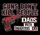 DECAL GUNS DONT COMMIT CRIME PEOPLE DO  