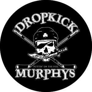  Dropkick Murphys Hockey Skull Button B 0549 Toys & Games
