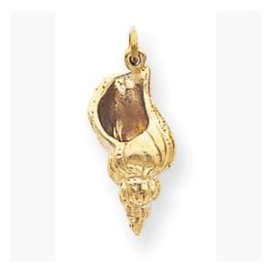  14k Conch Shell Charm   JewelryWeb Jewelry