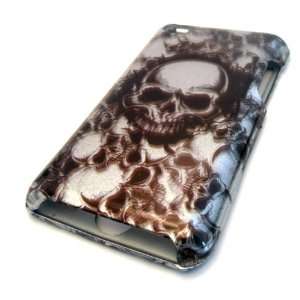  Apple Ipod Touch 4 4th Gen Skull Collage Army Gloss 3D 