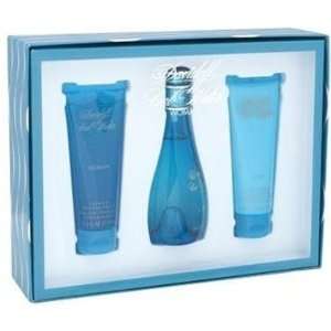    Cool Water by Davidoff, 3 piece gift set for women. Beauty