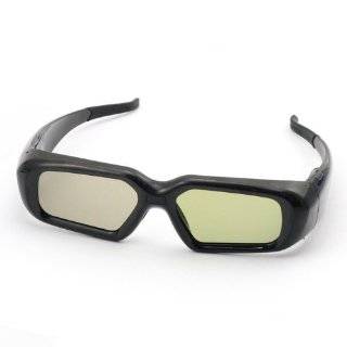   Active Shutter Glasses For Sharp 3D HDTVs *BLACK* by SainSonic