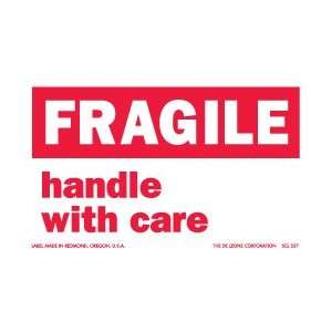  Fragile Handle With Care labels, 3 x 5, scl 557, 500 per 