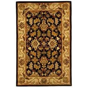  Safavieh Heritage HG628B Black and Beige Traditional 3 x 