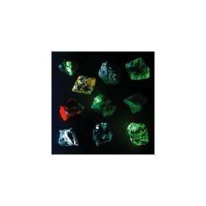  Shortwave Fluorescent Mineral Collection Toys & Games