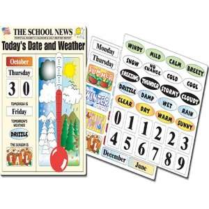  Magntic Calendar & Weather Chart Toys & Games