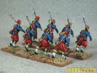 28mm Ameriacn Civil War WDS painted Zouaves 1861 1865 d1  