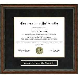  Cornerstone University Diploma Frame