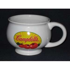  Large Porcelain Campbells Soup Handled Soup Mug 