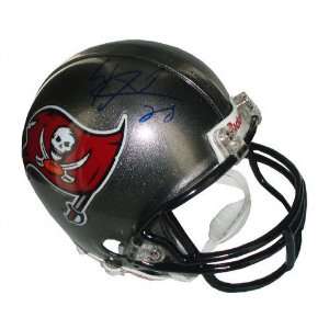  Warrick Dunn Tampa Bay Buccaneers Autographed Mini Helmet 