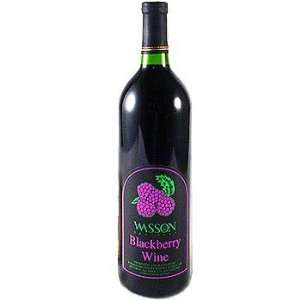 Wasson Brothers Blackberry Wine