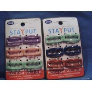  Goody Stay Put Contour Clips 6 Count Colors Vary Beauty