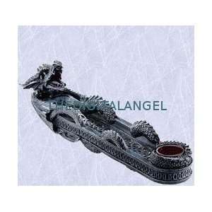 Dragon Incense statue Candle holder stick Sculpture New (The Digital 
