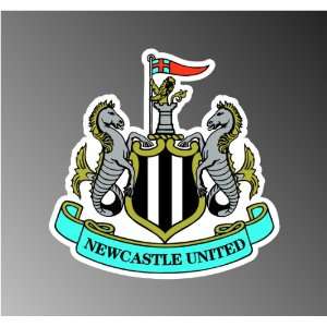 Newcastle United Football Premier League Soccer Vinyl Decal Bumper 