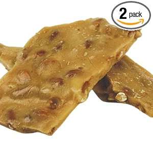   Almond Brittle Certified Kosher dairy, 8 Ounce Bags (Pack of 2