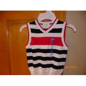    Children Place Red, Ble and White Cotton Vest 