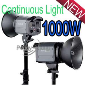 1000W Photo Studio Video Continuous Light Lighting x2  