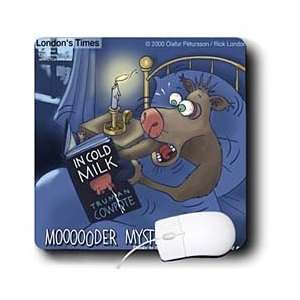     Cows   In Cold Milk by Truman CowPoke   Mouse Pads Electronics