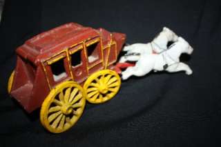 Cast Iron Stage Coach and Horses   Please Contribute  