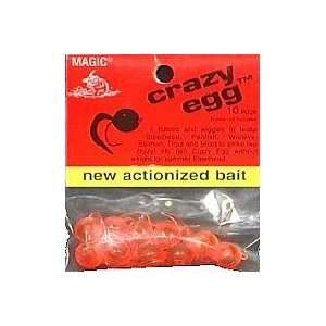  CRAZY EGGS ORANGE 10 PK