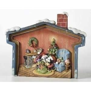  Pack of 2 Disney Mickey Mouse Christmas House Puzzle 