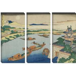 Yodogawa (De La Serie De Setsuugekka) by Katsushika Hokusai Canvas 