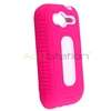   Wildfire S Pink/White Duo Shield Hybrid Hard Case Skin Cover  