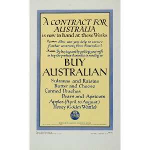  1930 Ad Australia Australian Sultanas Empire Marketing 