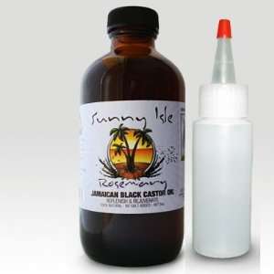  Jamaican Black Castor Oil Rosemary 8 Oz. + Applicator 