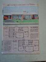 1961 Standard Homes Company Vintage Blueprints Catalog  