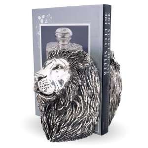  Silver Plated Lion Book Holder