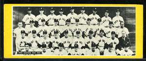 1951 Topps Team BOSTON RED SOX Dated EX  