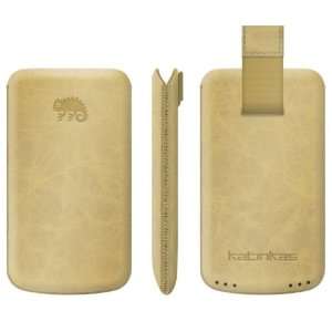   Premium Leather Case Size 5 Creased   1 Pack   Retail Packaging   Sand