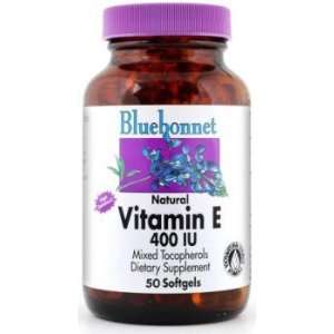 Vitamin E 400 L.U Mixed ( 50 Sftgel ) Bluebonnet