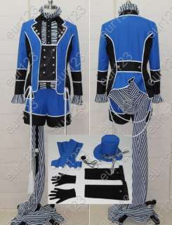 Black Butler Kuroshitsuji Ciel Deluxe Cosplay Costume  