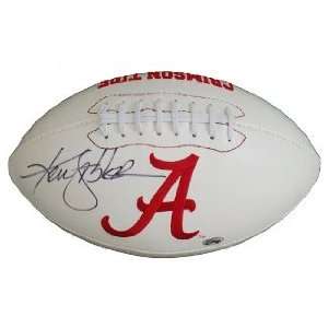   /Hand Signed Alabama Crimson Tide Logo Football
