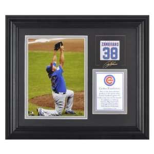  Carlos Zambrano Chicago Cubs Framed 6x8 Photograph with 