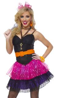 Retro 80s Party Pop Star Madonna Halloween Costume 091346326381  