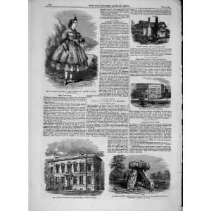   1859 Olinska Theatre Dispensary Leman Cromlech Frizley