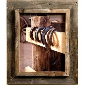  4x4 Cowboy Picture Frames, 2.5 inch Wide, Western Rustic 