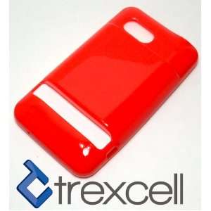  Red HTC Thunderbolt 4G LTE Extended Battery Thermoplastic 