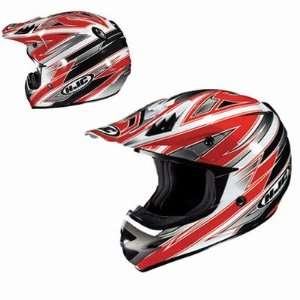  HJC AC X3 Option MC1 Motorcross Helmet   Size  Medium 