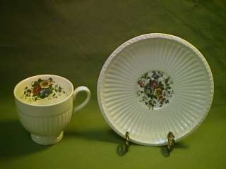 CONWAY DEMITASSE CUP & SAUCER SET BY WEDGWOOD   CREAM  