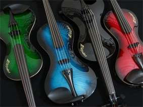 Skyinbow S1 T 4 String Electric Violin, Choice of Colours  