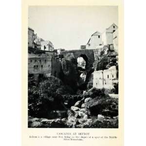  1929 Print Sefrou Fez Middle Atlas Mountains Morocco 