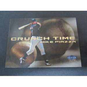    2000 Fleer Ultra Mike Piazza Crunch Time insert