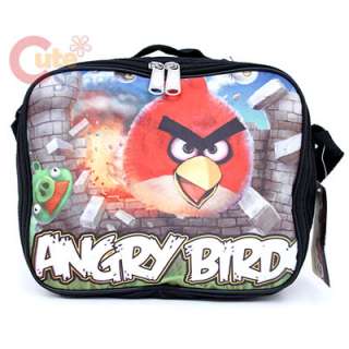 Angry Birds Red Bird School Lunch Bag /Insulated Box  